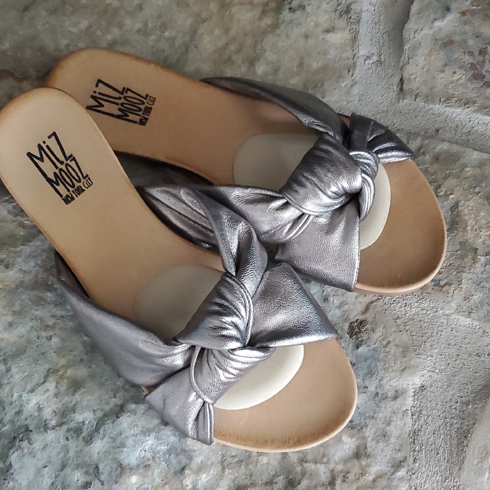Miz Mooz Women's Silver Sandals
